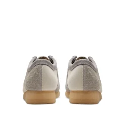 Clarks - Wallabee - Gris/Blanc