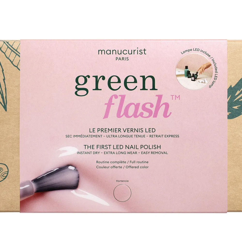 546 MANUCURIST Coffret Green Flash Hortencia 24W - Manucurist