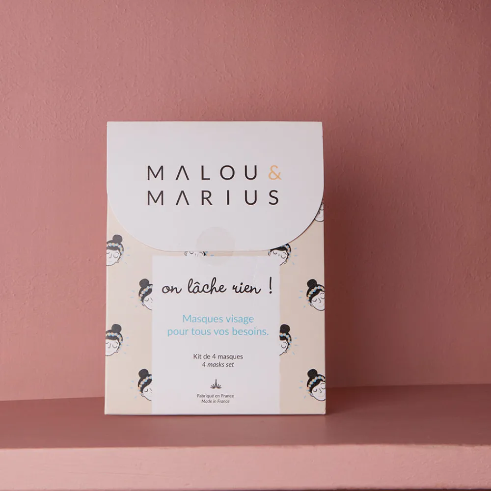 1999 MALOU & MARIUS Coffret masques On Lâche Rien - Malou & Marius