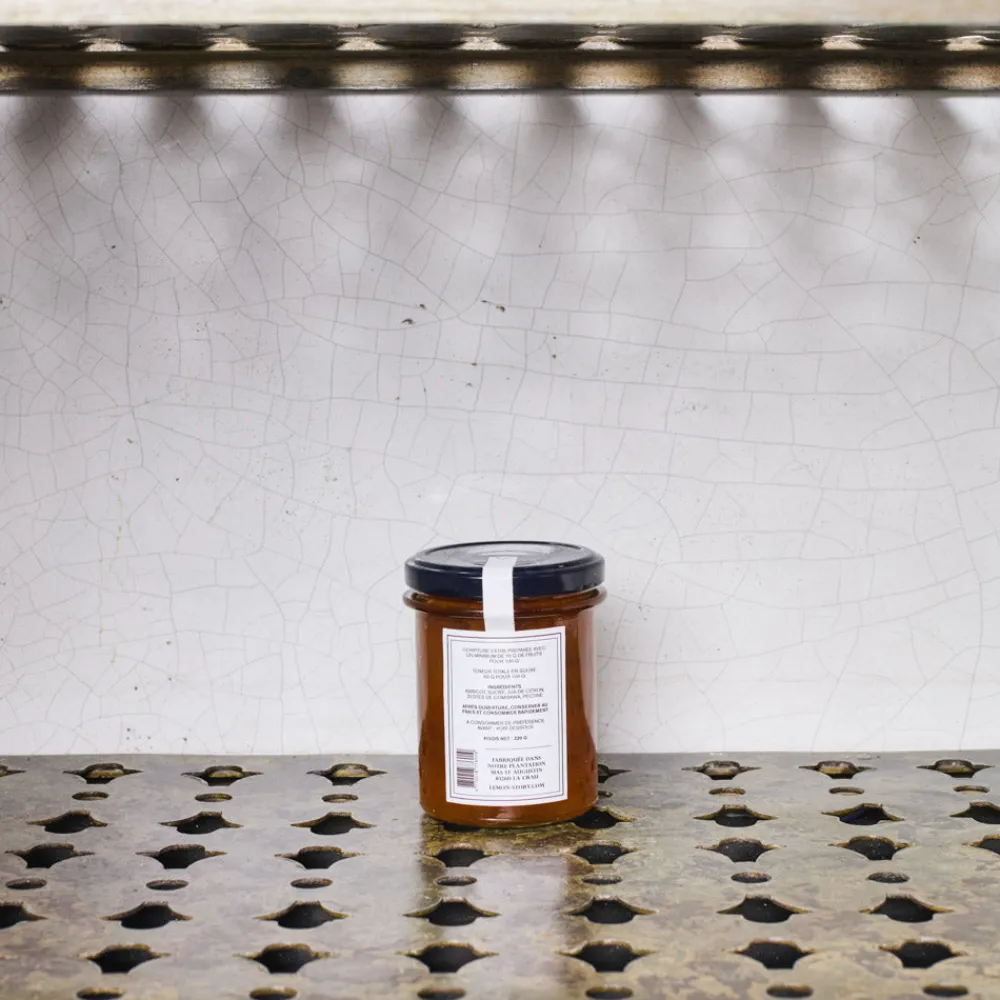 2187 LEMON STORY Confiture Abricot Combava - 240g - Lemon Story