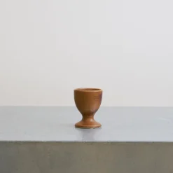 559 STONEWARE Coquetier en grès fin - Cannelle