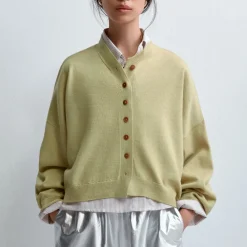 Women Cordera - Cardigan Laine - Butter