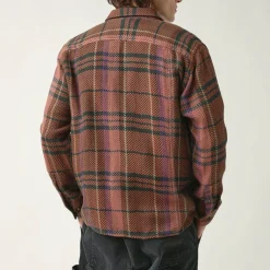 CORRIDOR - Chemise Acid Plaid Totem - Marron