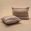 1050 MOISMONT Coussin en laine n°76 - Terracotta - Moismont