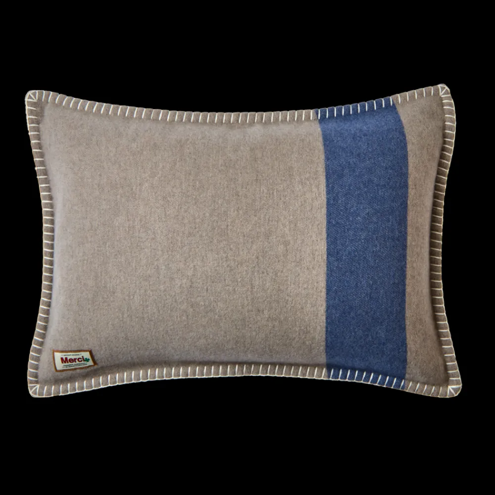 2138 TESSILECHITI Coussin Merci - Beige