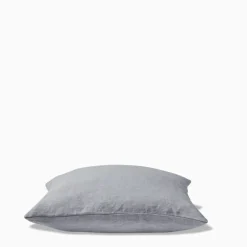 200 LINTEX Coussin épais en lin - Chambray Bleu