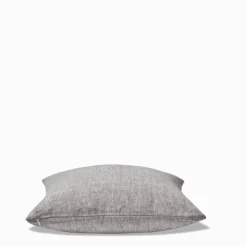 200 LINTEX Coussin épais en lin - Chambray Noir
