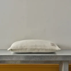 200 LINTEX Coussin épais en lin - Chambray Pierre