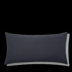 2100 GAZEX Coussin rectangle en gaze de coton - Gris Fusain