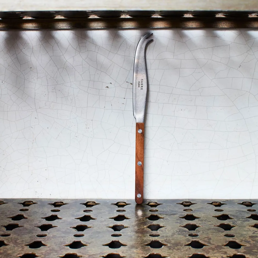 972 SABRE Couteau à fromage Bistrot - Teck