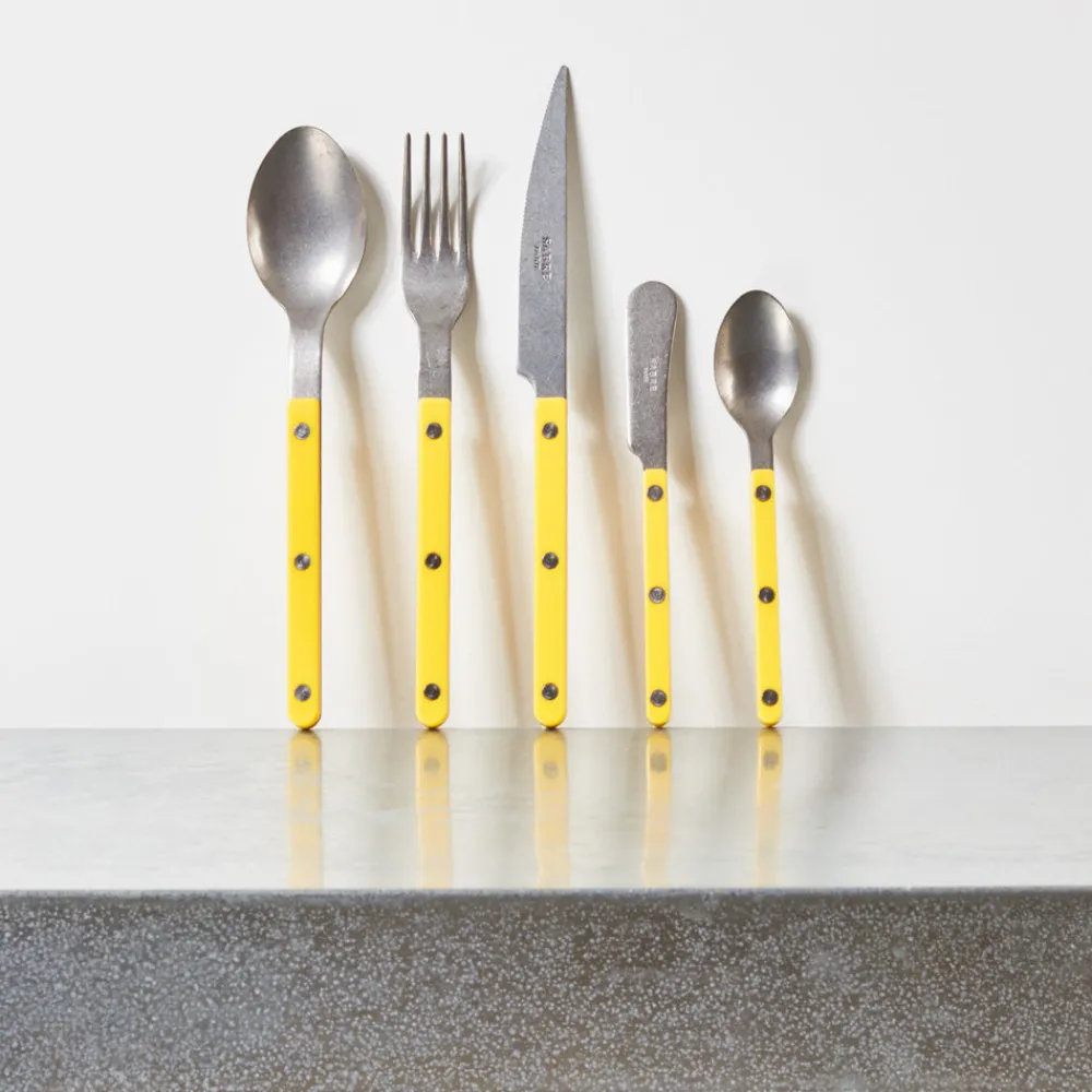 972 SABRE Couteau Bistrot - Jaune