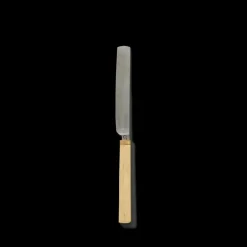 682 FUNDACION ARTESANIA G Couteau carré avec manche en buis - Marron Clair