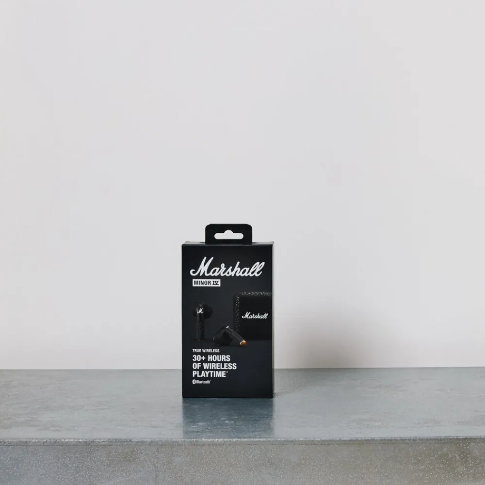 2129 HARVEST SHOWROOM Écouteurs Minor IV - Noir - Marshall