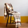 1773 LAGOMORO Couverture Cleo - Rayures Beige