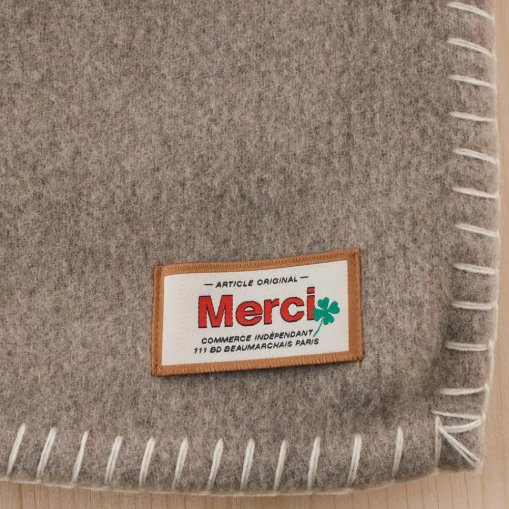 2138 TESSILECHITI Couverture Merci - Beige