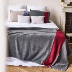 2138 TESSILECHITI Couverture Merci - Gris