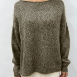 Women CT Plage C.T.plage - Pull Col Bateau - Kaki