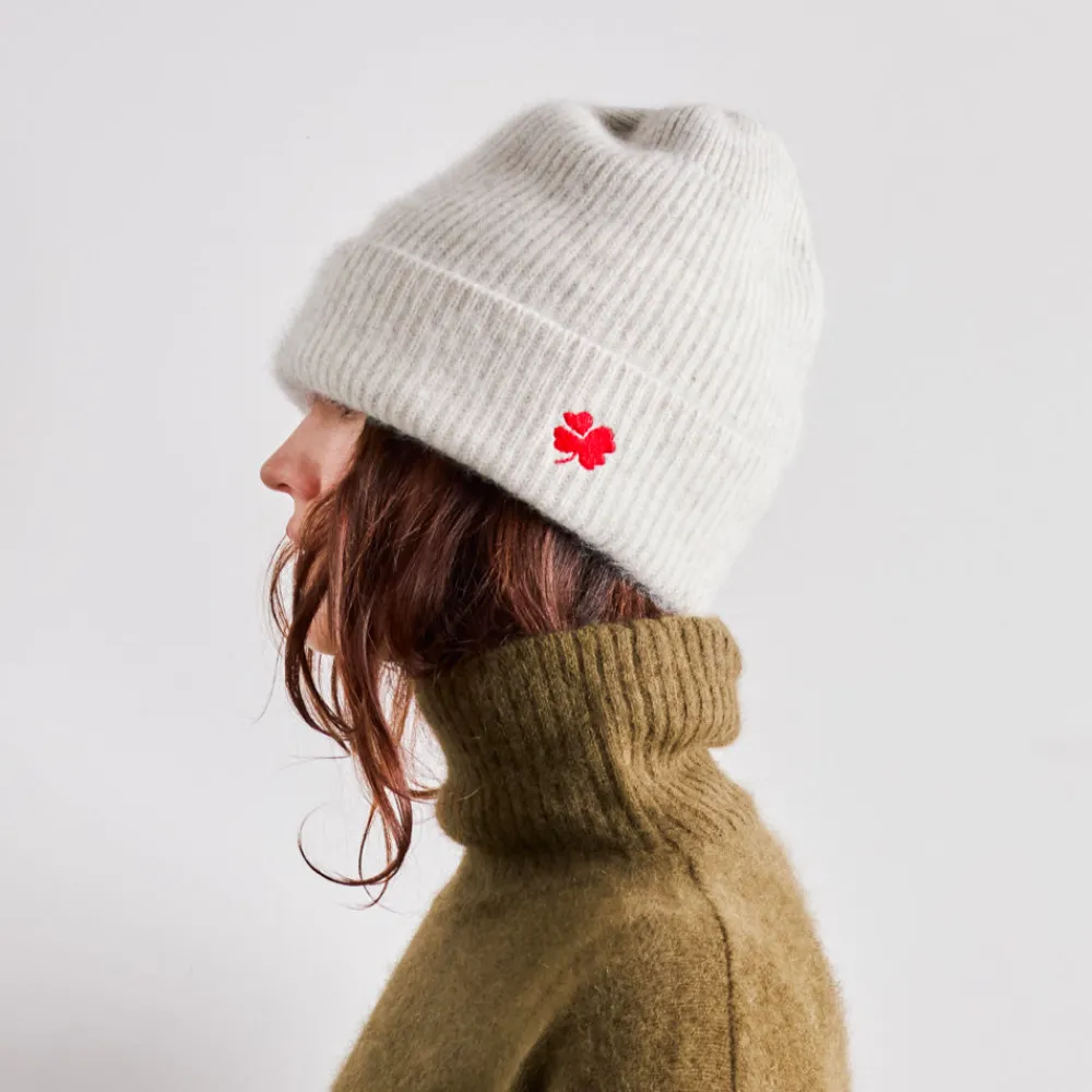 Women CT PLAGE C.T.plage x Merci - Bonnet Trèfle - Gris