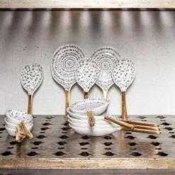 1927 DINNERWARE & CO Cuillère de présentation en porcelaine
