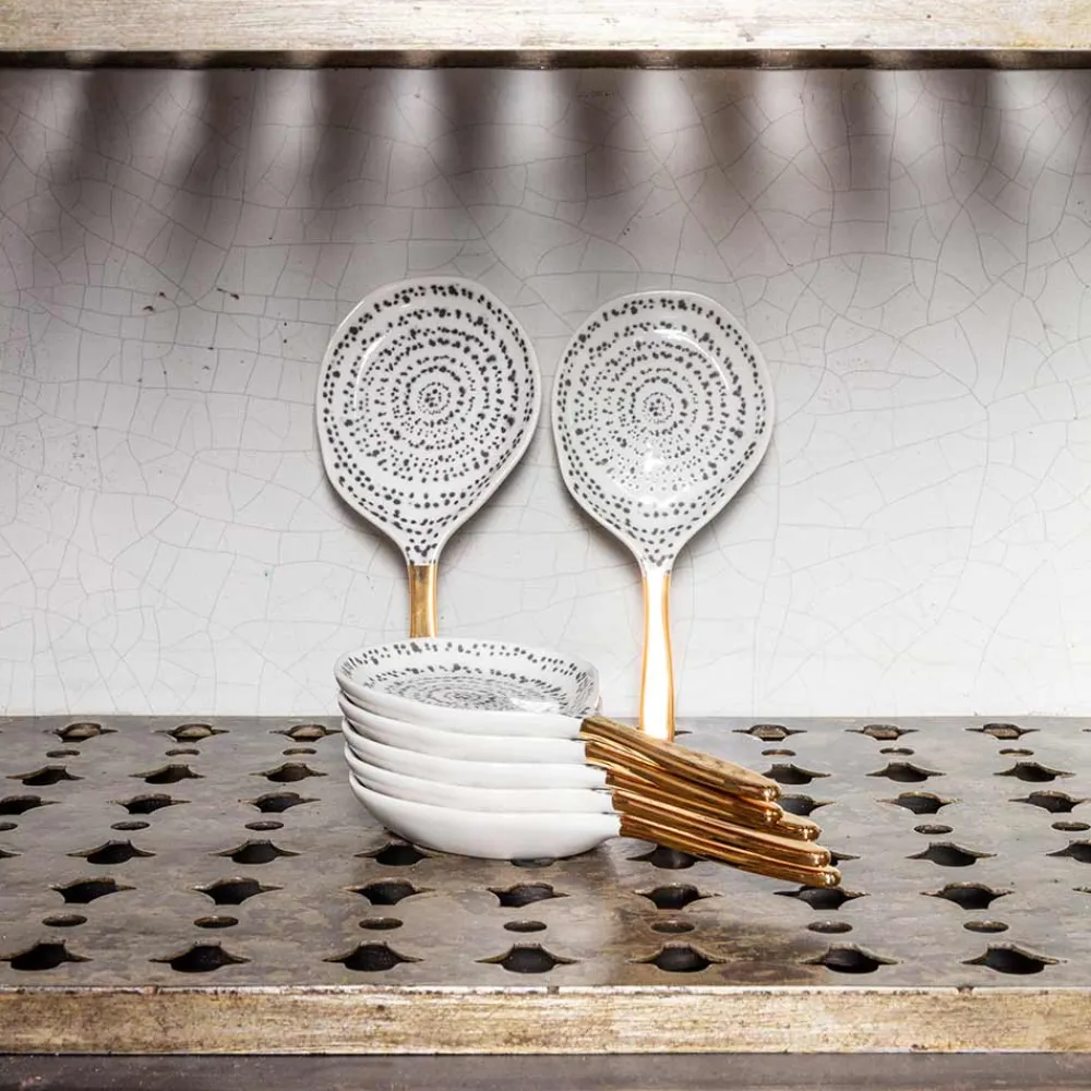 1927 DINNERWARE & CO Cuillère de présentation en porcelaine