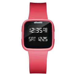 D1 Milano - Montre Olivetti - Rouge