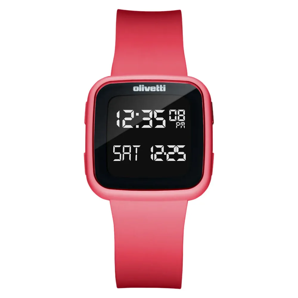 D1 Milano - Montre Olivetti - Rouge