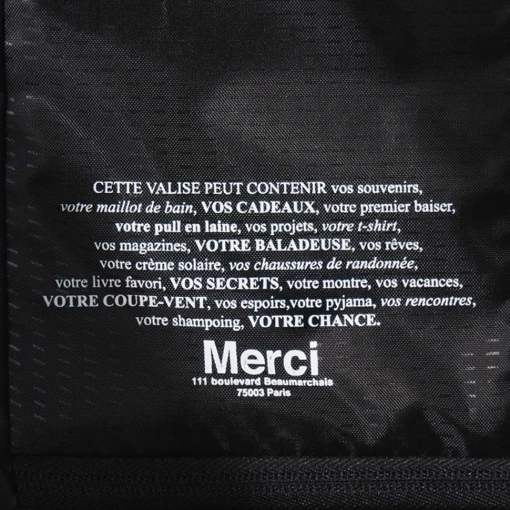 Db Journey x Merci - Valise Carry-On Pro - Noir