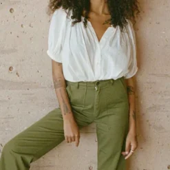 Women Dôen - Blouse June - Salt