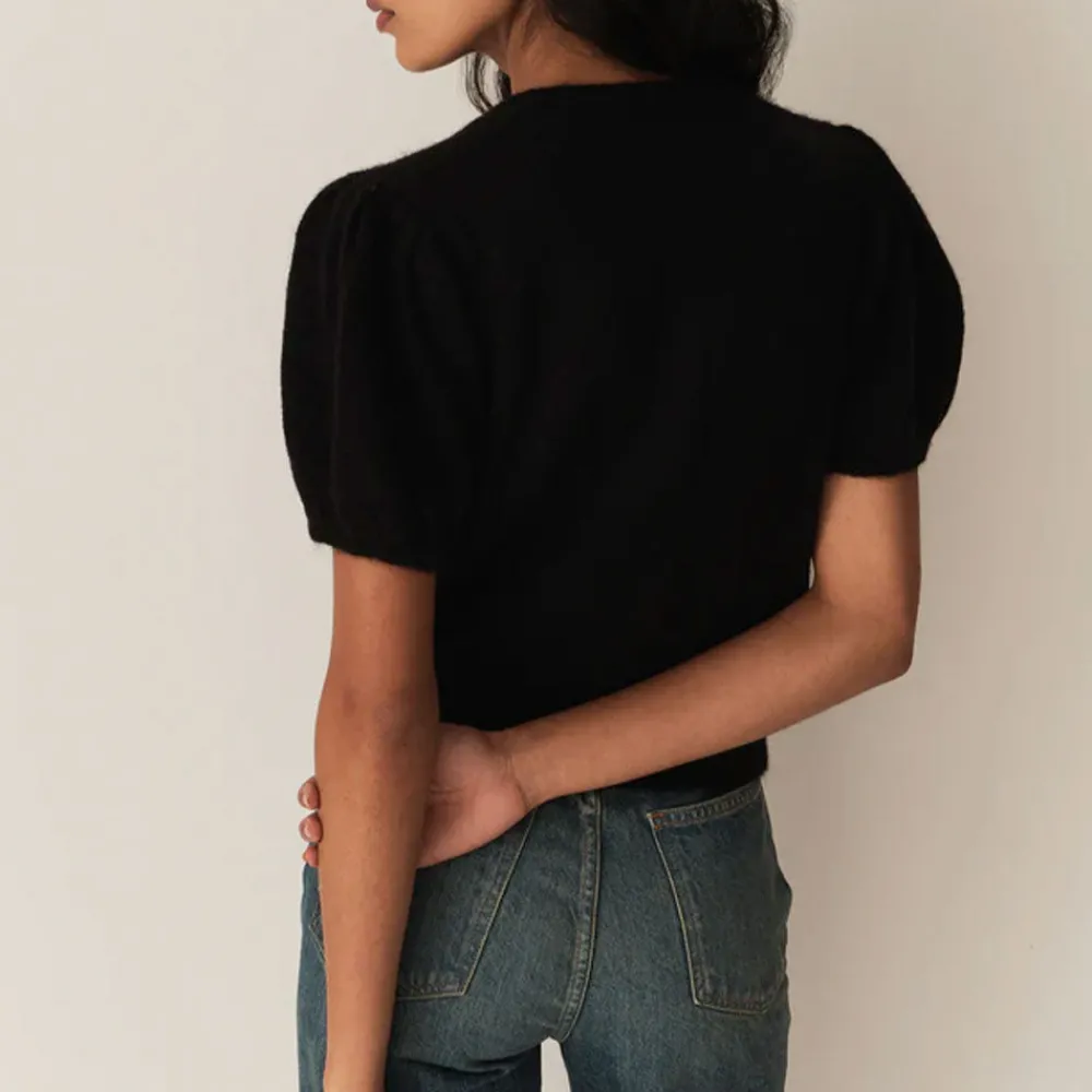 Women DOEN Dôen - Cardigan Anisa - Noir