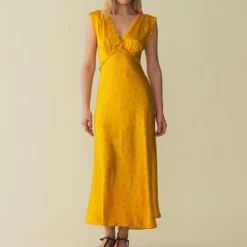 Women Dôen - Robe Tahlia - Golden