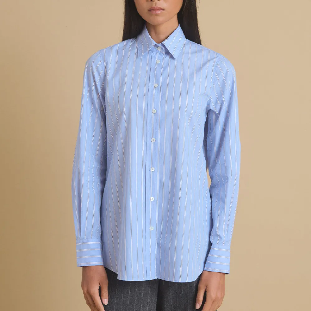 Women DIEGA - Chemise Ceza - Bleu
