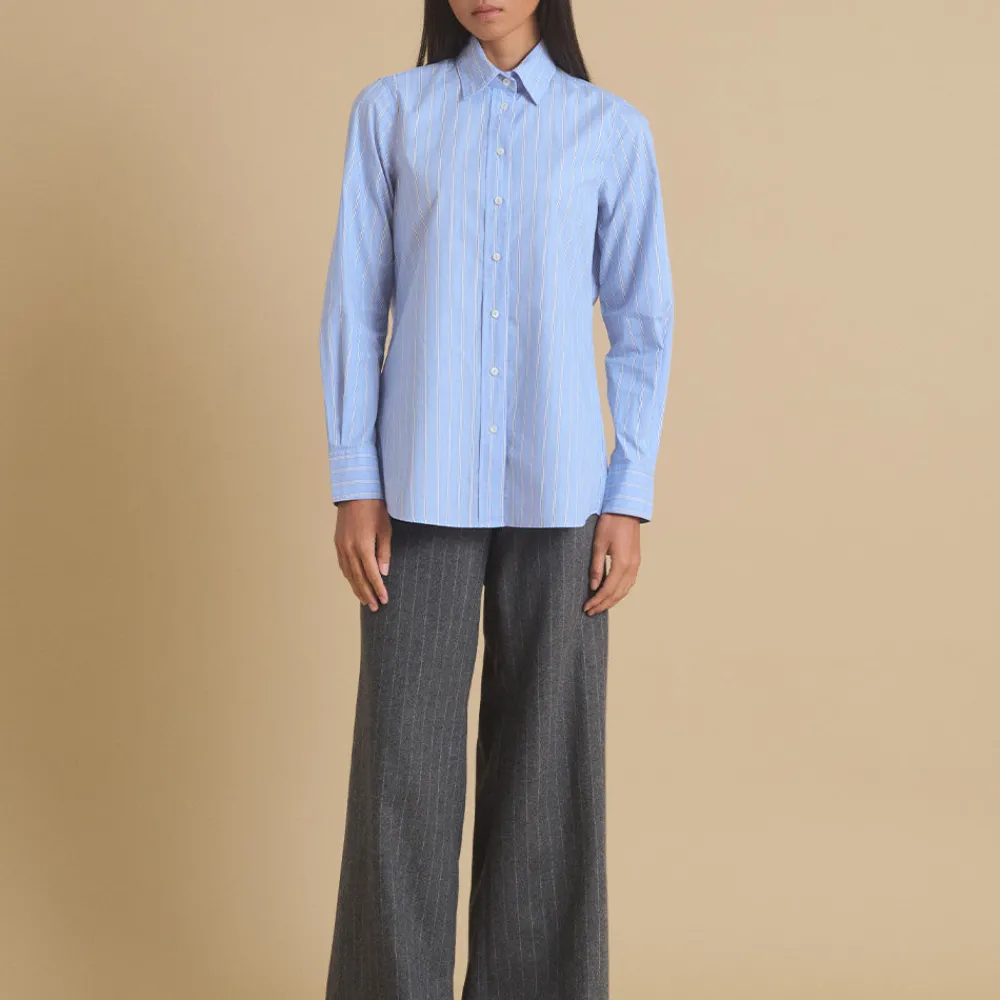 Women DIEGA - Chemise Ceza - Bleu