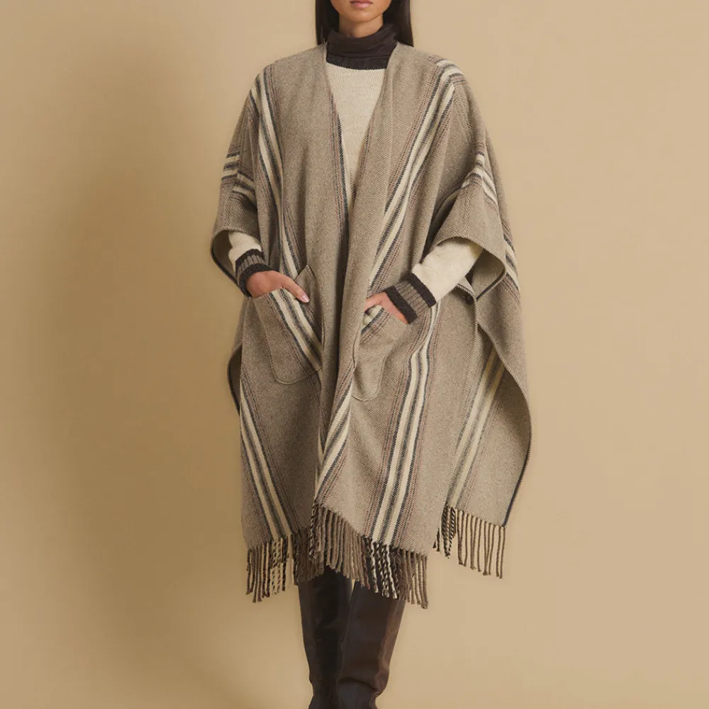 Women DIEGA - Maille Poncio - Camel
