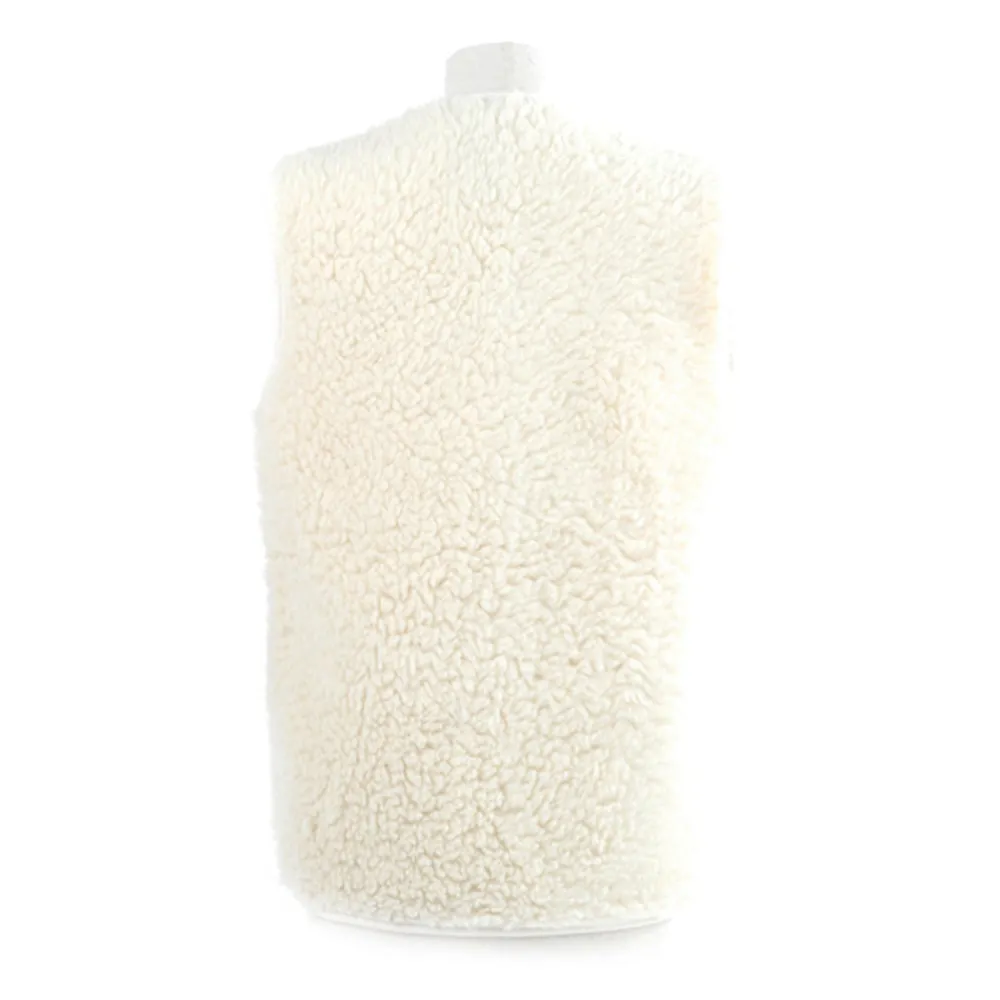 Women Direct Tannerie - Gilet Laine - Blanc