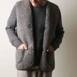 Women Direct Tannerie - Gilet Laine - Gris