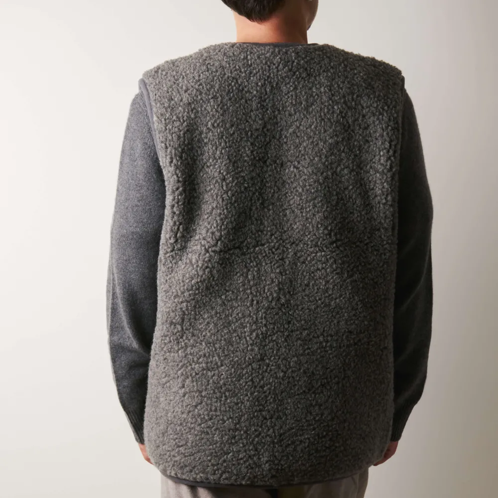 Women Direct Tannerie - Gilet Laine - Gris