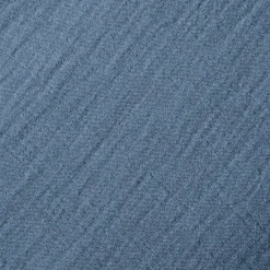 2100 GAZEX Drap plat en gaze de coton - Bleu Zinc