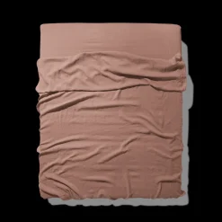 200 LINTEX Drap plat en lin lavé - Rose Argile