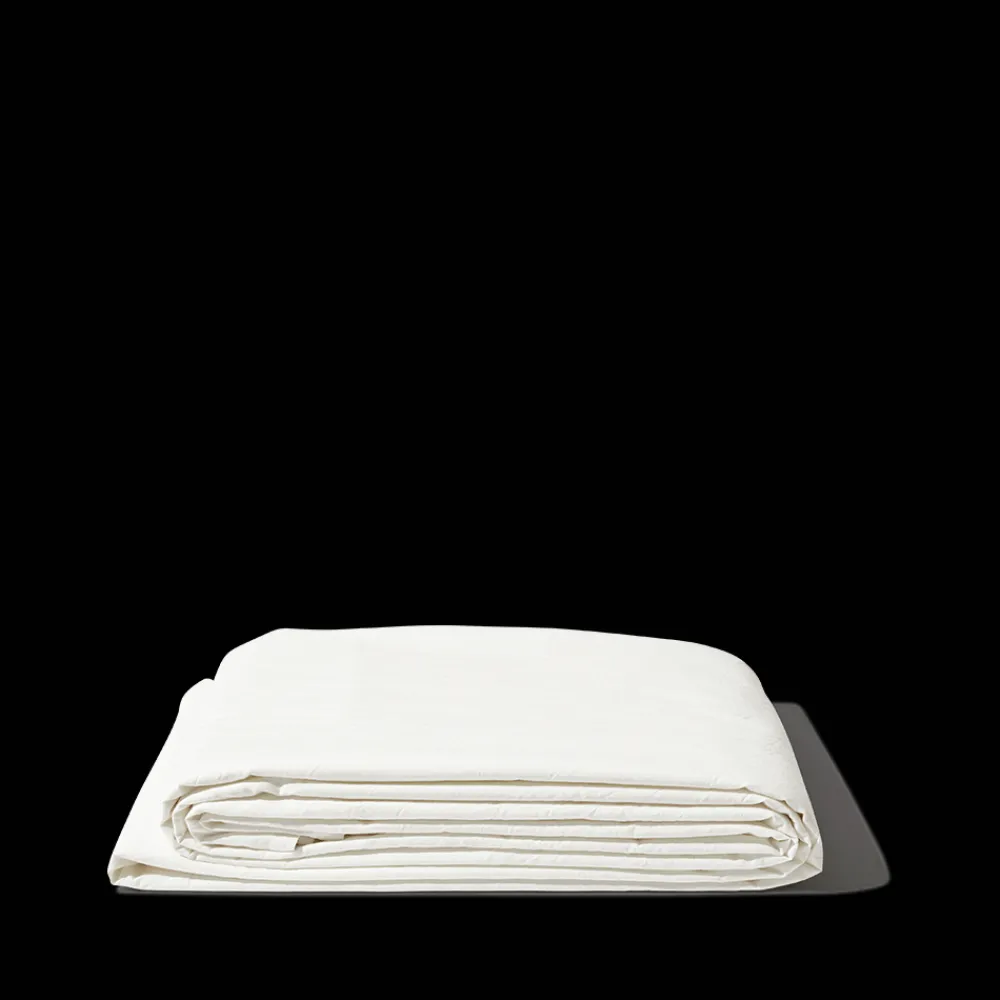 1700 COTEX Drap plat en percale de coton - Blanc Craie