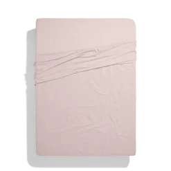 1700 COTEX Drap plat en percale de coton - Rosé Poudré
