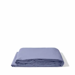 1700 COTEX Drap plat en percale de coton - Mauve Lavantin
