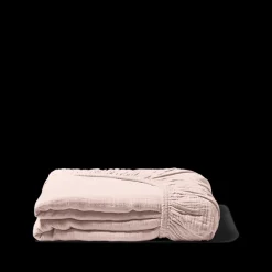 2100 GAZEX Drap-housse en gaze de coton - Rose de Bagatelle