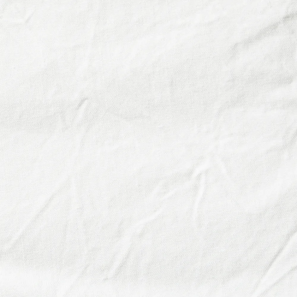 1700 COTEX Drap-housse en percale de coton - Blanc Craie