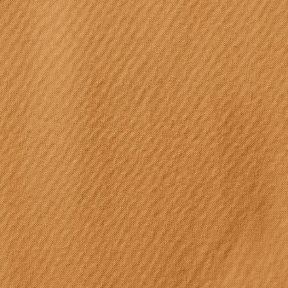 1700 COTEX Drap-housse en percale de coton - Jaune Safran