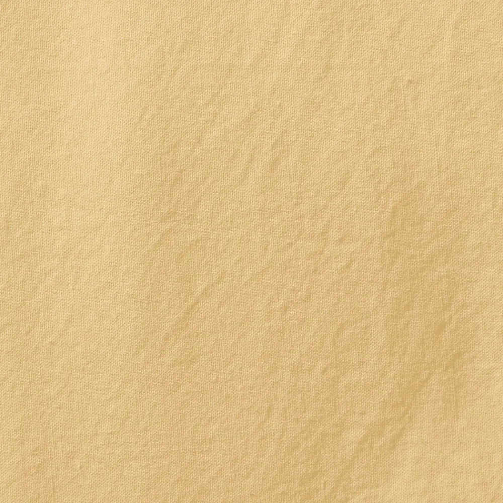 1700 COTEX Drap-housse en percale de coton - Jaune Orge