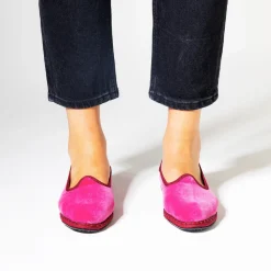 Women Drogheria Crivellini - Ballerines Jane Velvelt - Rose