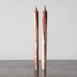 1027 MODERN LIVING Duo de bougies - Rust