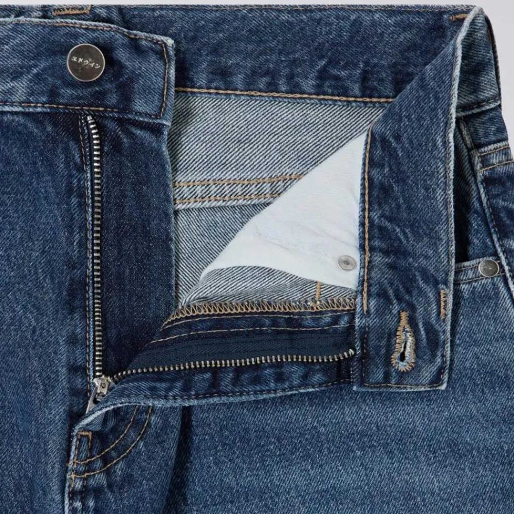 Women Edwin - Jeans Olivia - Bleu