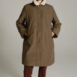 Women Embassy of Bricks and Logs - Parka Jondal - Vert Olive