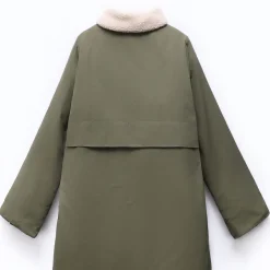Women Embassy of Bricks and Logs - Parka Jondal - Vert Olive
